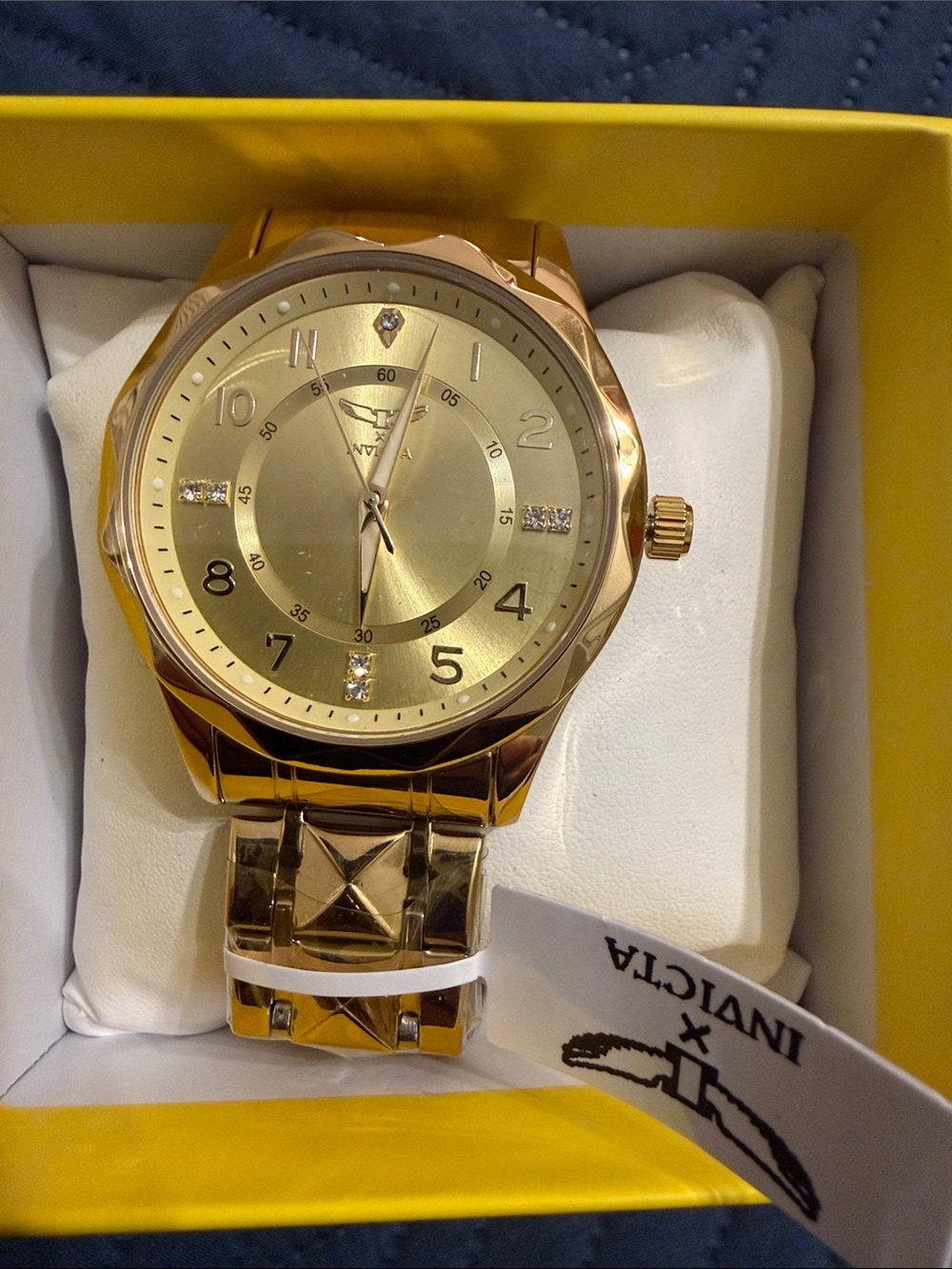 Invicta Specialty I by Invicta Men's Watch - 41mm, Gold (69017)